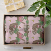Stanley Sloth und Freunde rosa Papiertaschentücher Seidenpapier (Geschenk)
