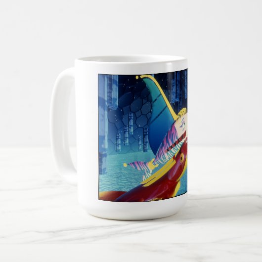 Stanley und Stella: "Breaking the Ice" Kaffeetasse (Vorderseite Links)