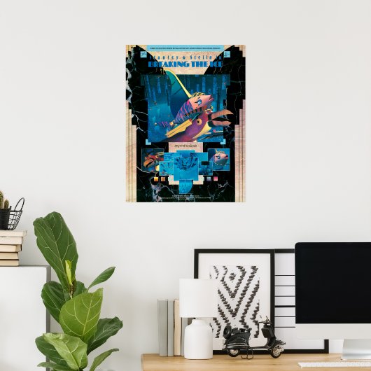 Stanley und Stella brechen das Eisposter ab Poster (Heimbüro)