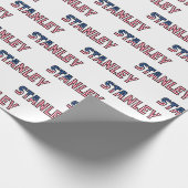Stanley Vorname Name USA US Geschenkpapier Papier (Ecke)