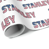 Stanley Vorname Name USA US Geschenkpapier Papier (Rolleneckpunkt)