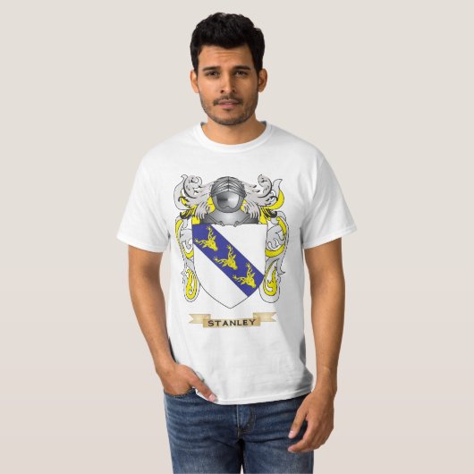 Stanley-Wappen (Familienwappen) T-Shirt (Vorne ganz)