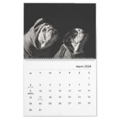 Stanly & Agnes - zwei kleine Bullhunde von Oz Kalender (Mär 2026)