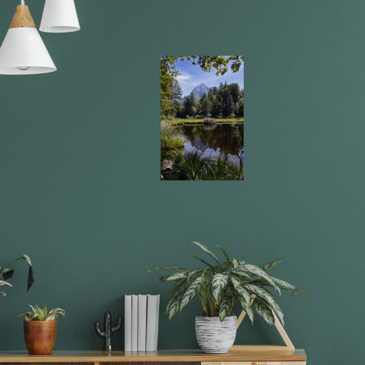 Stanserhorn und Gerzensee, Schweiz Poster (Wohnzimmer 1)