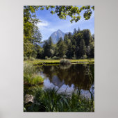 Stanserhorn und Gerzensee, Schweiz Poster (Vorne)