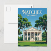 Stanton Hall Mississippi Postkarte (Vorne/Hinten)