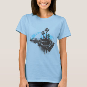 Stanton Miami - DJ Turntable-Musik-Disc-Jockey T-Shirt