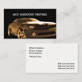 Stanzen des Fensters Visitenkarte (Vorne/Hinten)