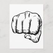 Stanzfäuste Postkarte (Vorderseite)