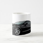 Stanzschwarz Mustang S550 Kaffeetasse (Mittel)