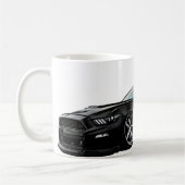 Stanzschwarz Mustang S550 Kaffeetasse (Links)