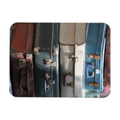 Stapel alter Koffer Magnet (Horizontal)