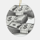 Stapel Bargeld Keramik Ornament (Links)