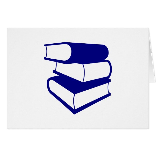 Stapel blauer Bücher (Vorderseite (Horizontal))