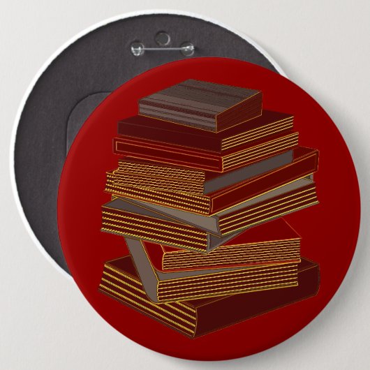 Stapel Bücher - BrownGrey Button (Vorne & Hinten)