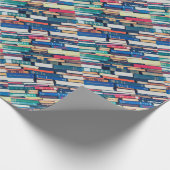 Stapel Bücher Geschenkpapier (Ecke)