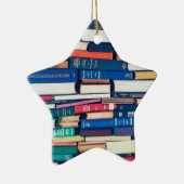 Stapel Bücher Keramikornament (Rechts)