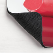 Stapel defekter Lippenstift Mousepad (Ecke)