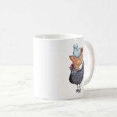 Stapel der Henne-Tasse Kaffeetasse (VorderseiteRechts)