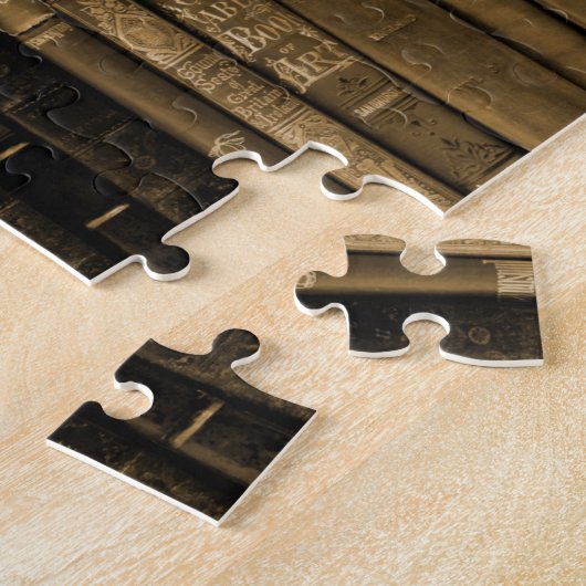 Stapel des Buch-Puzzlespiels Puzzle (Seite)