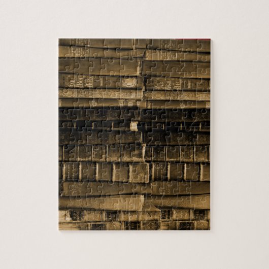 Stapel des Buch-Puzzlespiels Puzzle (Vertikal)