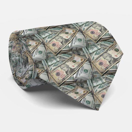 Stapel des Geldes Krawatte (Gerollt)