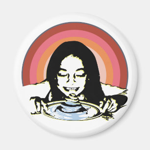 Stapel des Pfannkuchen-Magneten Magnet