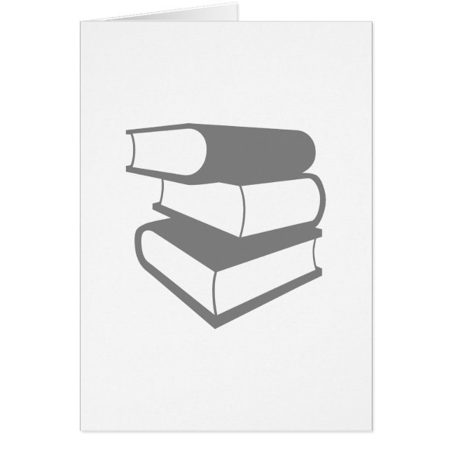 Stapel grauer Bücher (Vorne)