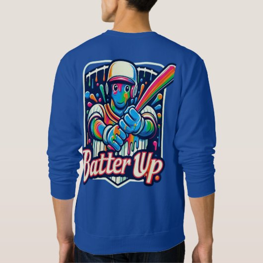 Stapel hoch sweatshirt (Rückseite)