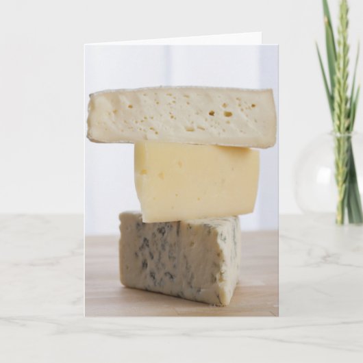 Stapel Käse Karte (Vorderseite)