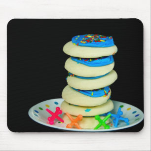 Stapel mit Jacken Mousepad