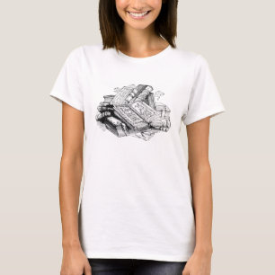 Stapel o Bücher T-Shirt