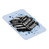 Stapel Reiseführer Magnet (Rechte Seite)