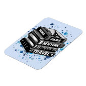 Stapel Reiseführer Magnet (Linke Seite)