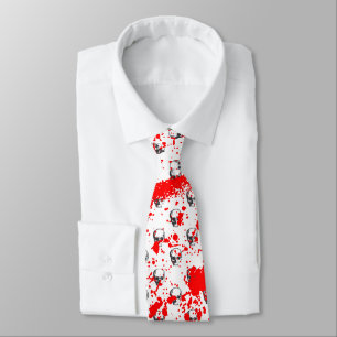 Stapel Solo- skullz splatz Krawatte