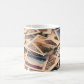 Stapel Vintage-Fotografien Kaffeetasse (Mittel)