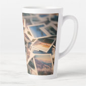 Stapel Vintage-Fotografien Milchtasse (Rechts)