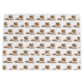 Stapel Vintager Bücher Große Geschenktüte (Vorderseite)