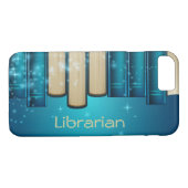 Stapel von Büchern Design Phone Case (Rückseite (Horizontal))