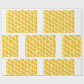 Stapel von Goldmünzen Geschenkpapier (Flach)