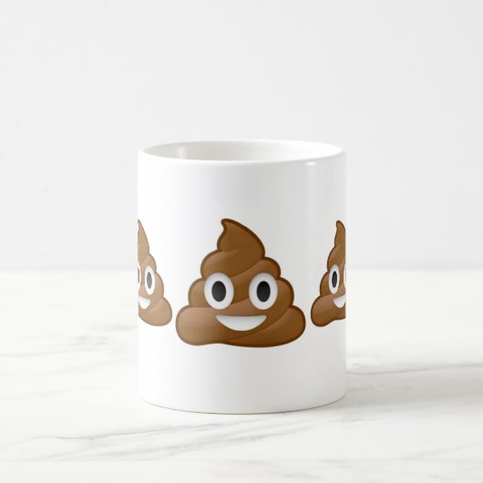 Stapel von kacken emoji Tasse (Mittel)