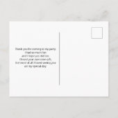 Stapel von Red Juicy Strawberries Vielen Dank Postkarte (Rückseite)