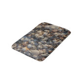 Stapel von Seashells Badematte (Schrägansicht)