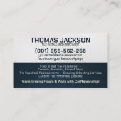 Stapeldienste - Stapelebenen Visitenkarte (Rückseite)