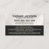 Stapeldienste - Stapelebenen Visitenkarte (Rückseite)