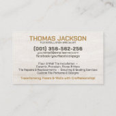 Stapeldienste - Stapelebenen Visitenkarte (Rückseite)