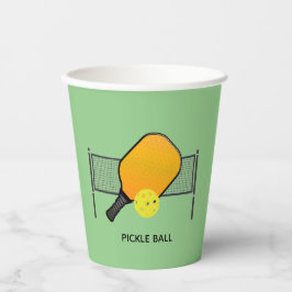Stapelhalterung für Pickleball-Designpapieraufkleb Pappbecher