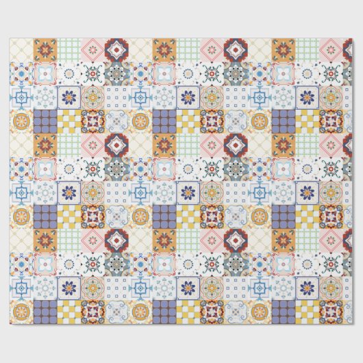 Stapelmuster Geschenkpapier (Flach)