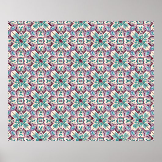 Stapelmuster Poster (Vorne)