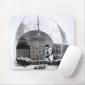 Stapeln der Taschen der Dollar in einem Fach Mousepad (Mit Mouse)